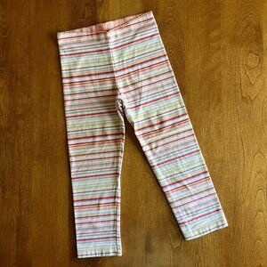 Tea Collection striped capri leggings 8